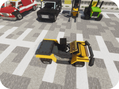 Vehicle collision and damage demonstration